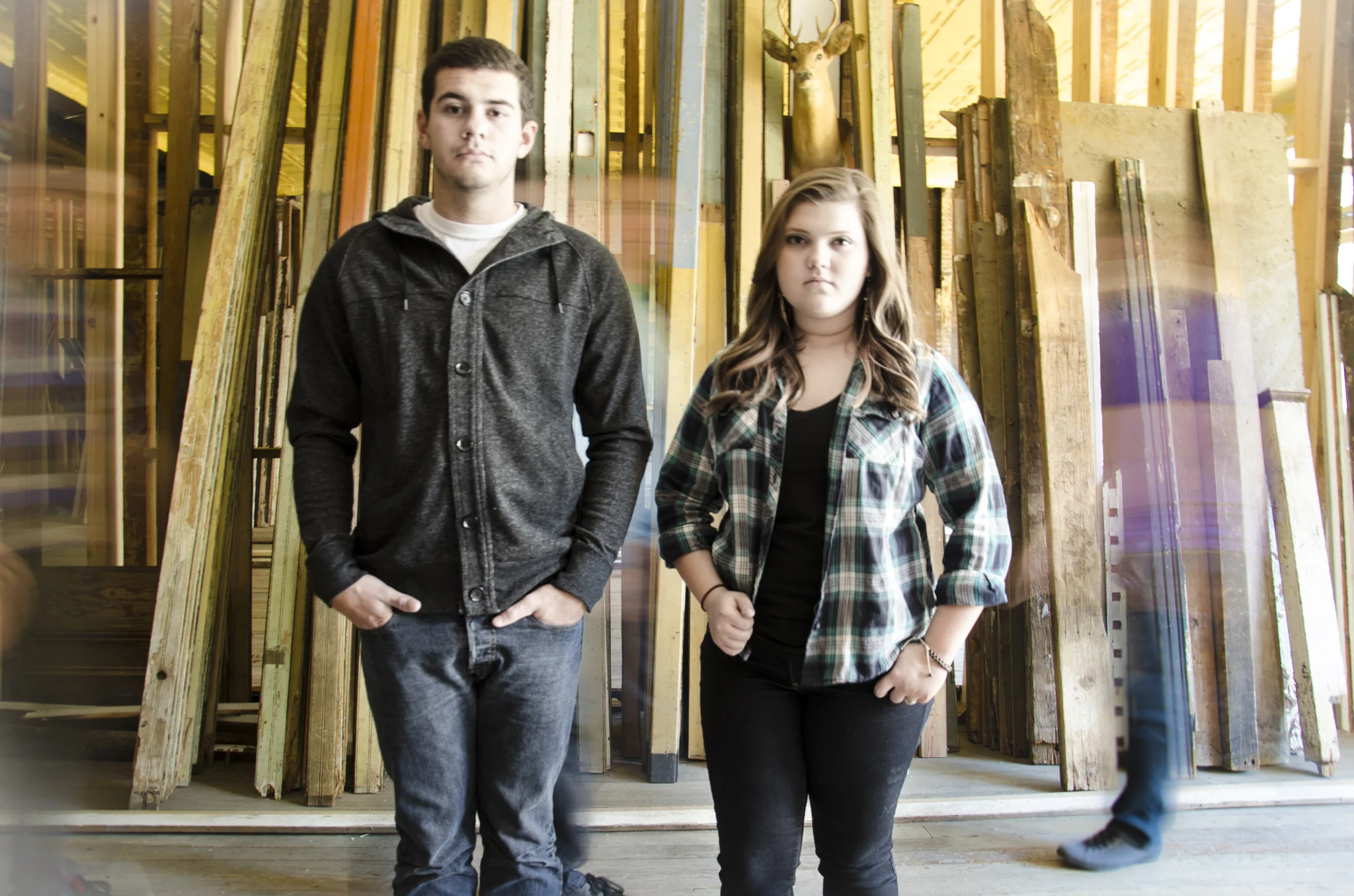 Fox Hole Kingdom in Downtown Smithfield band press photos