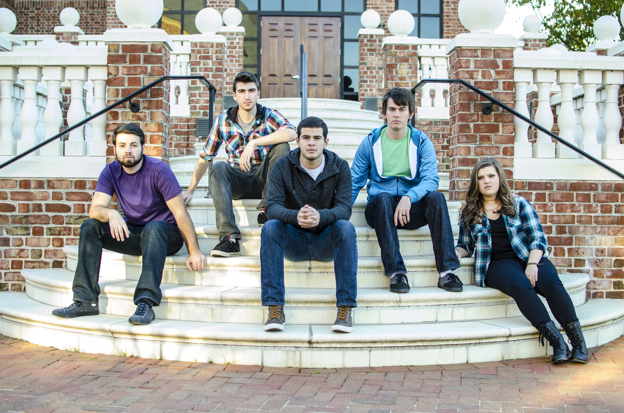 Fox Hole Kingdom in Downtown Smithfield band press photos