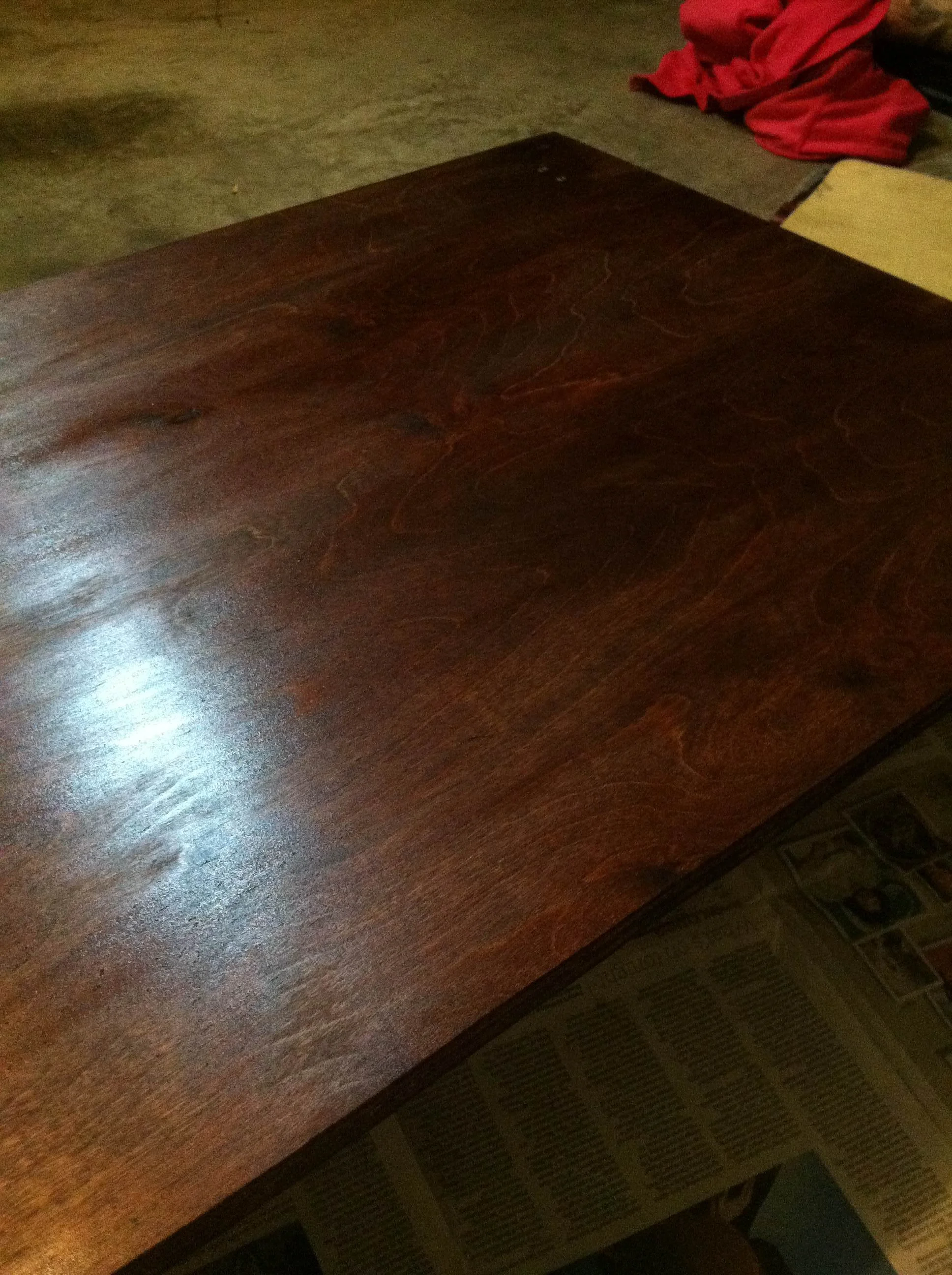 Looked amazing, even after the first coat