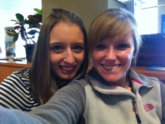 This was our 'before' picture from the wedding