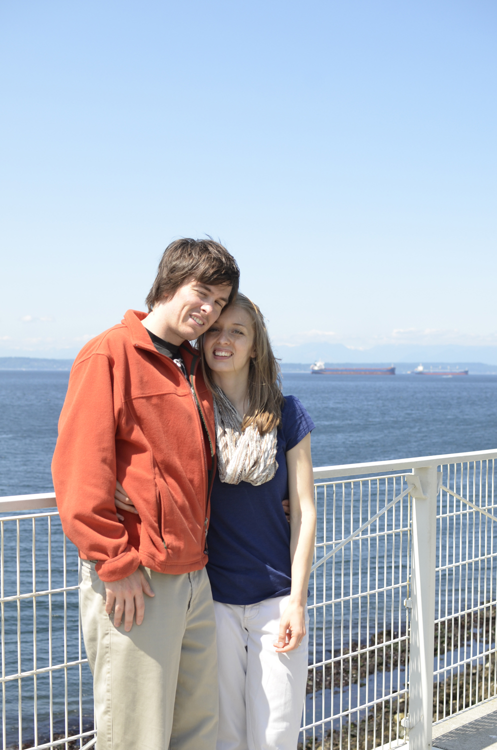 At the Olympic Sculpture Park in Seattle | Maria Grace Photography