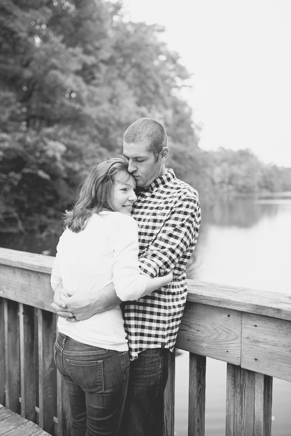 Newport News Engagement Session | Colorful fall leaves engagement