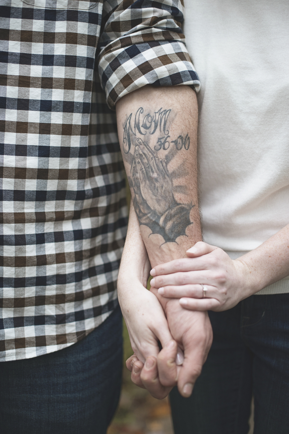 Newport News Engagement Session | Tattoo engagement