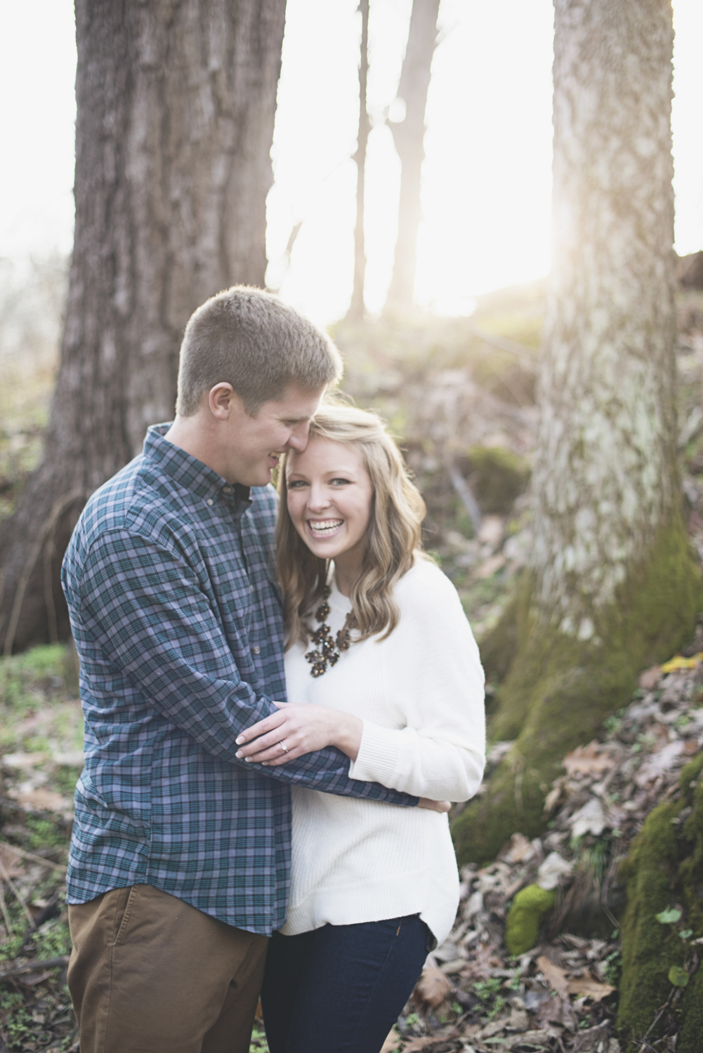 Destination Northern Virginia Engagement Session | Casual J Crew engagement pictures