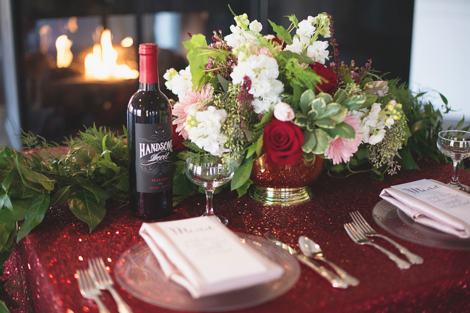 Valentine's Day Blush, Pink, and White Wedding Inspiration