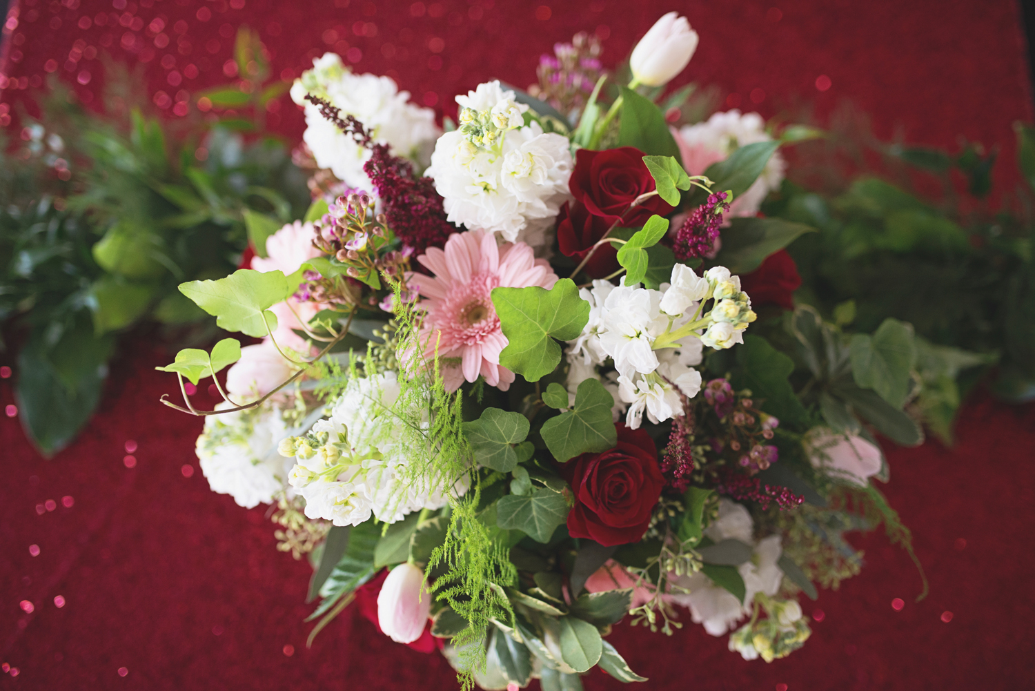 Valentine's Day Blush, Pink, and White Wedding Inspiration