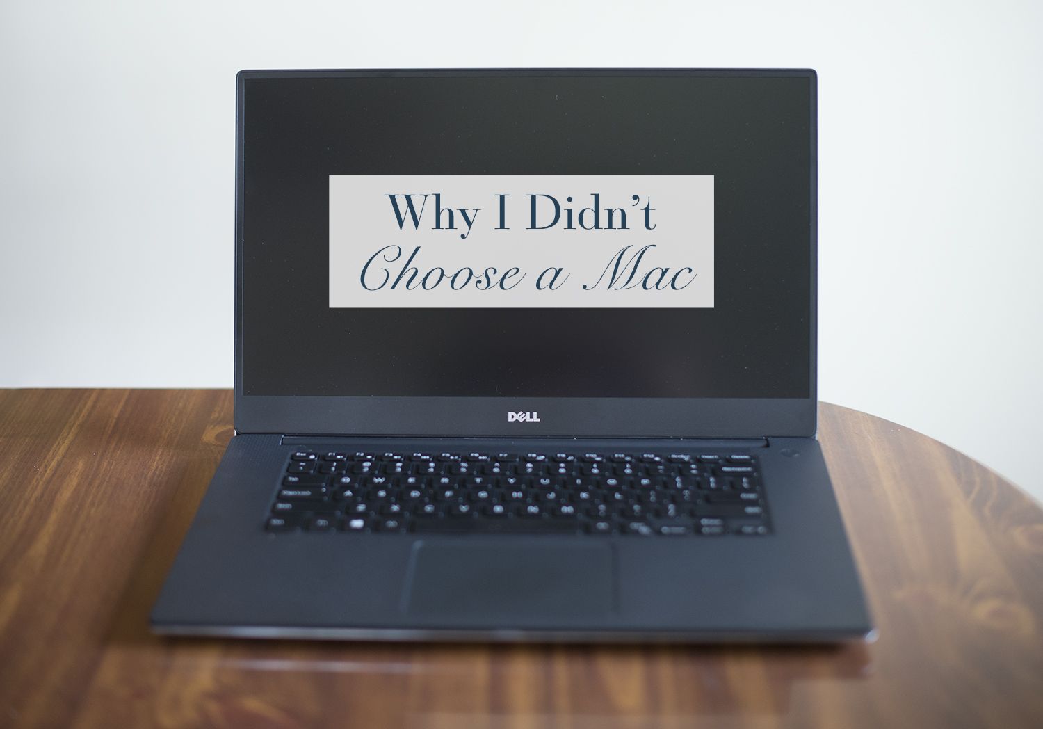 Why I Didn't Choose a Mac | Monday Musings