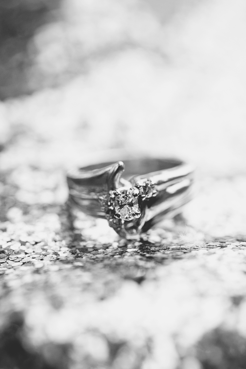 Sparkly TOMS ring shot