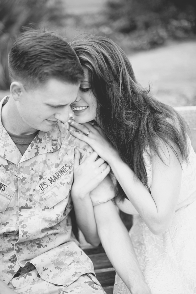 Botanical Gardens Engagement Session | Norfolk, Virginia Spring Engagement Session