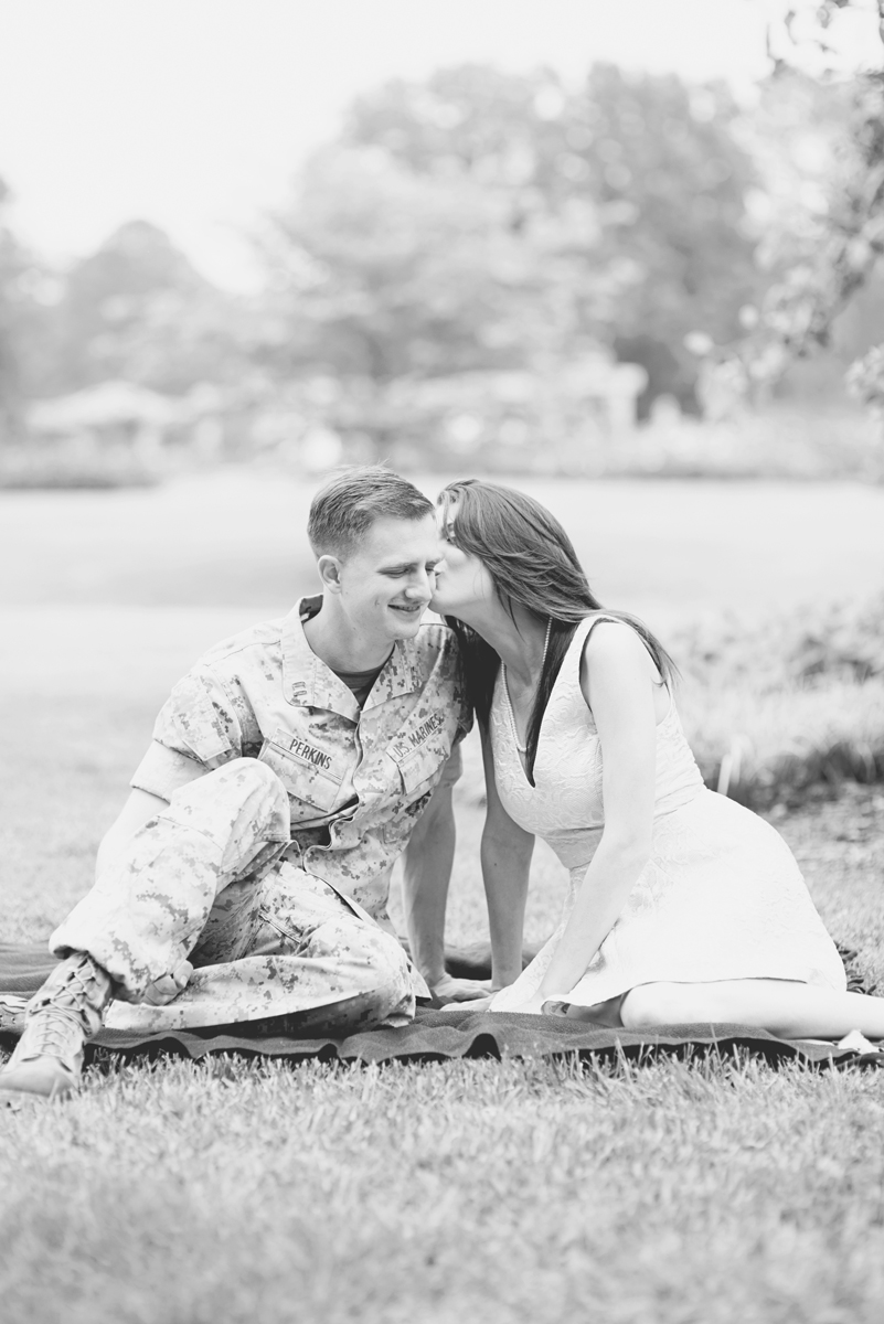 Botanical Gardens Engagement Session | Norfolk, Virginia Spring Engagement Session