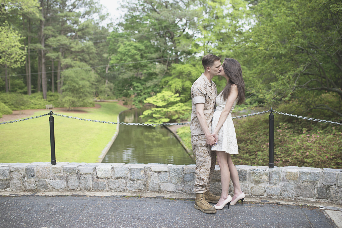 Botanical Gardens Engagement Session | Norfolk, Virginia Spring Engagement Session