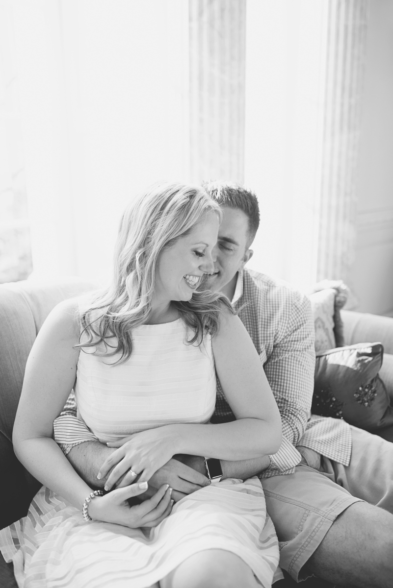 Albemarle Estate at Trump Winery Engagement Session | Winery Spring Engagement Session