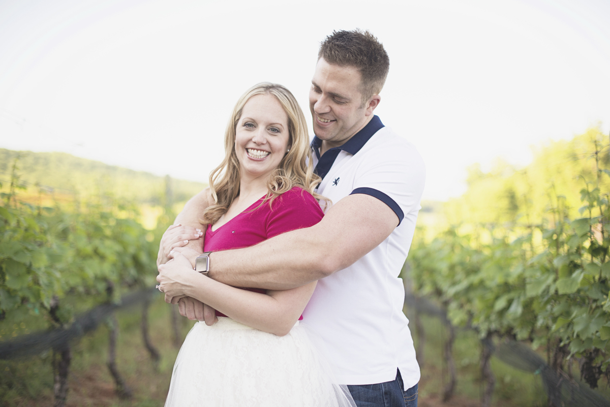 Albemarle Estate at Trump Winery Engagement Session | Bohemian Engagement Session