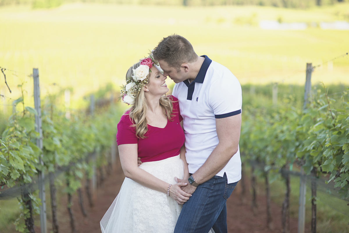 Albemarle Estate at Trump Winery Engagement Session | Bohemian Engagement Session