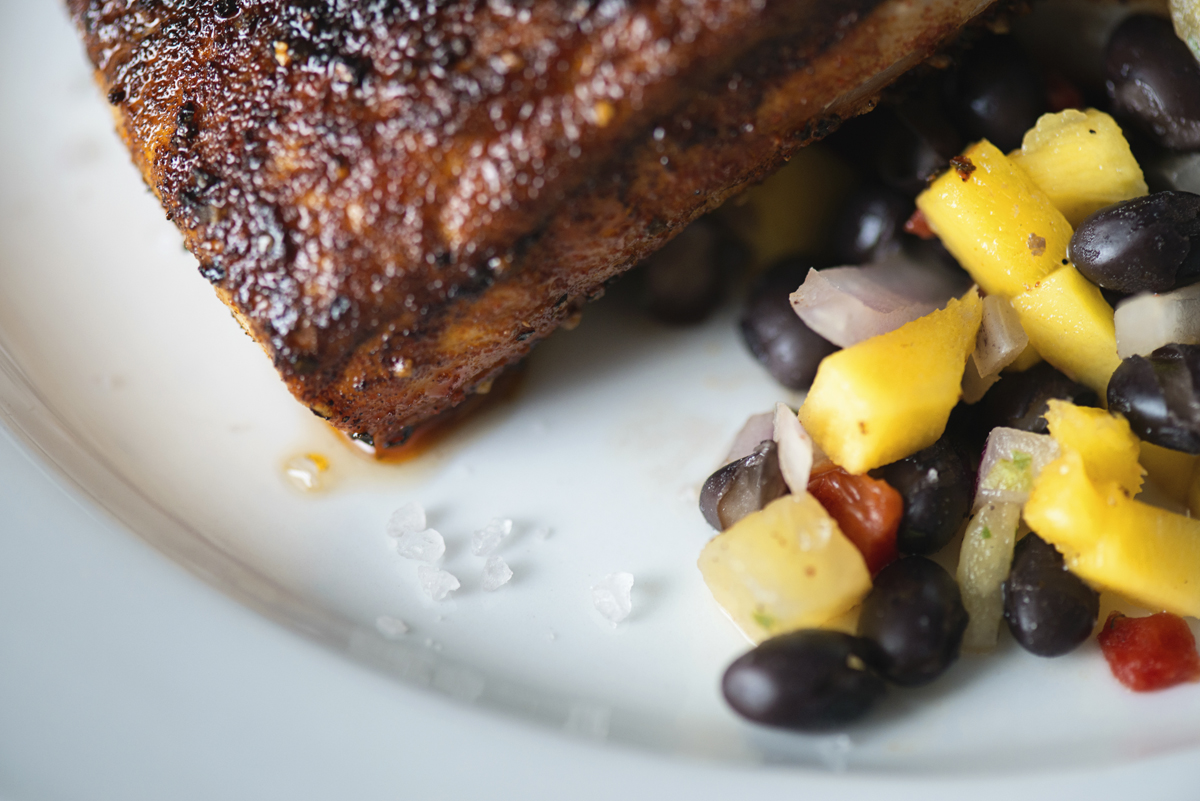 2016 Rio Olympics Styled Shoot | Grilled Brazilian fish with mango salsa