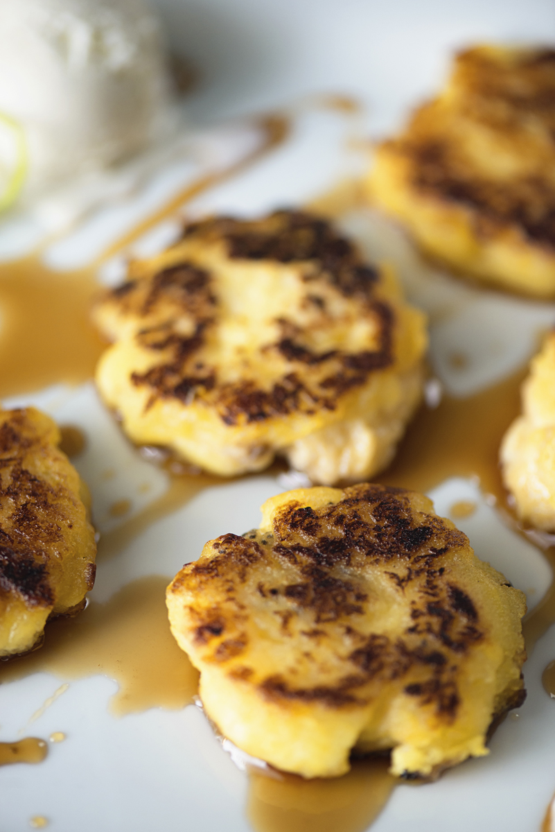 2016 Rio Olympics Styled Shoot | Fried cinnamon plantains with ice cream
