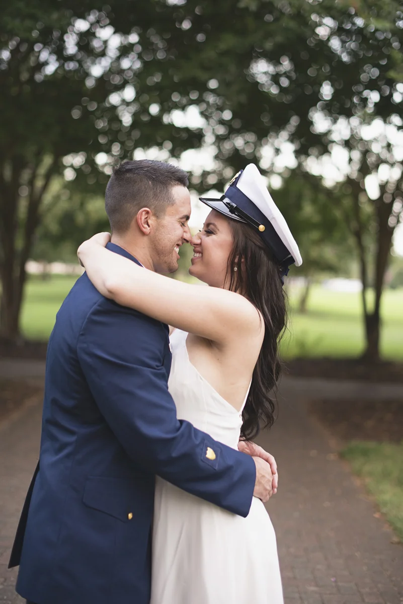 Coast Guard Military High Fashion Engagement Session