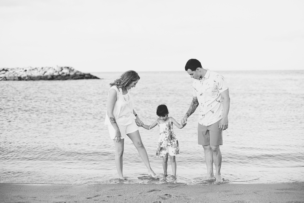 Family Sunset Beach Summer Pictures