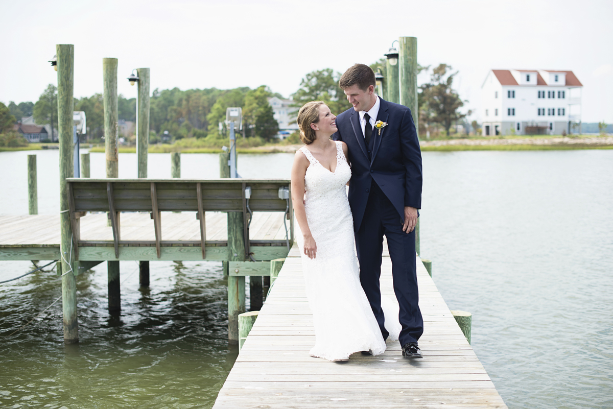 Nautical Navy Virginia Wedding | Navy Blue Wedding Colors | Bride + Groom First Look