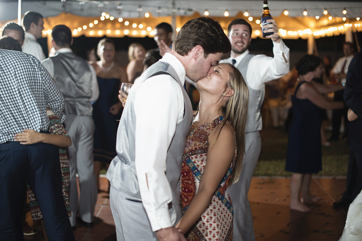 Nautical Navy Virginia Wedding | Navy Blue Wedding Colors | Wedding reception dancing