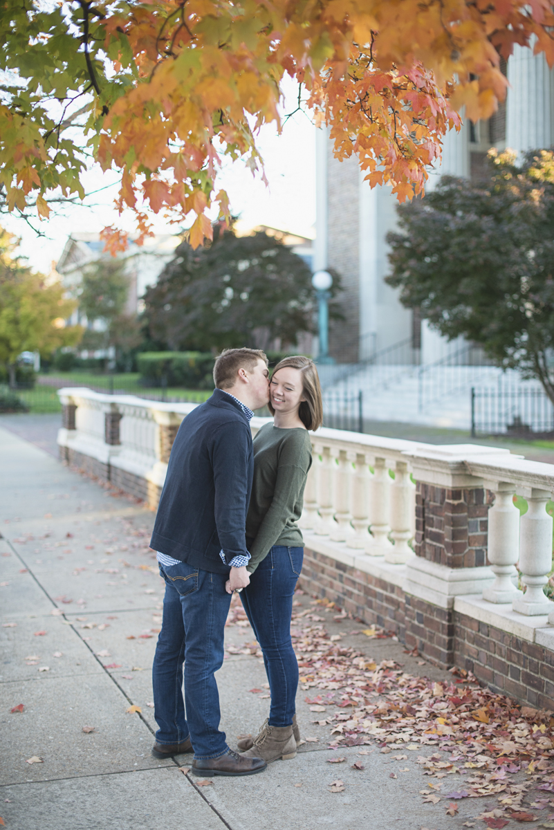 Casual Fall Engagement Pictures