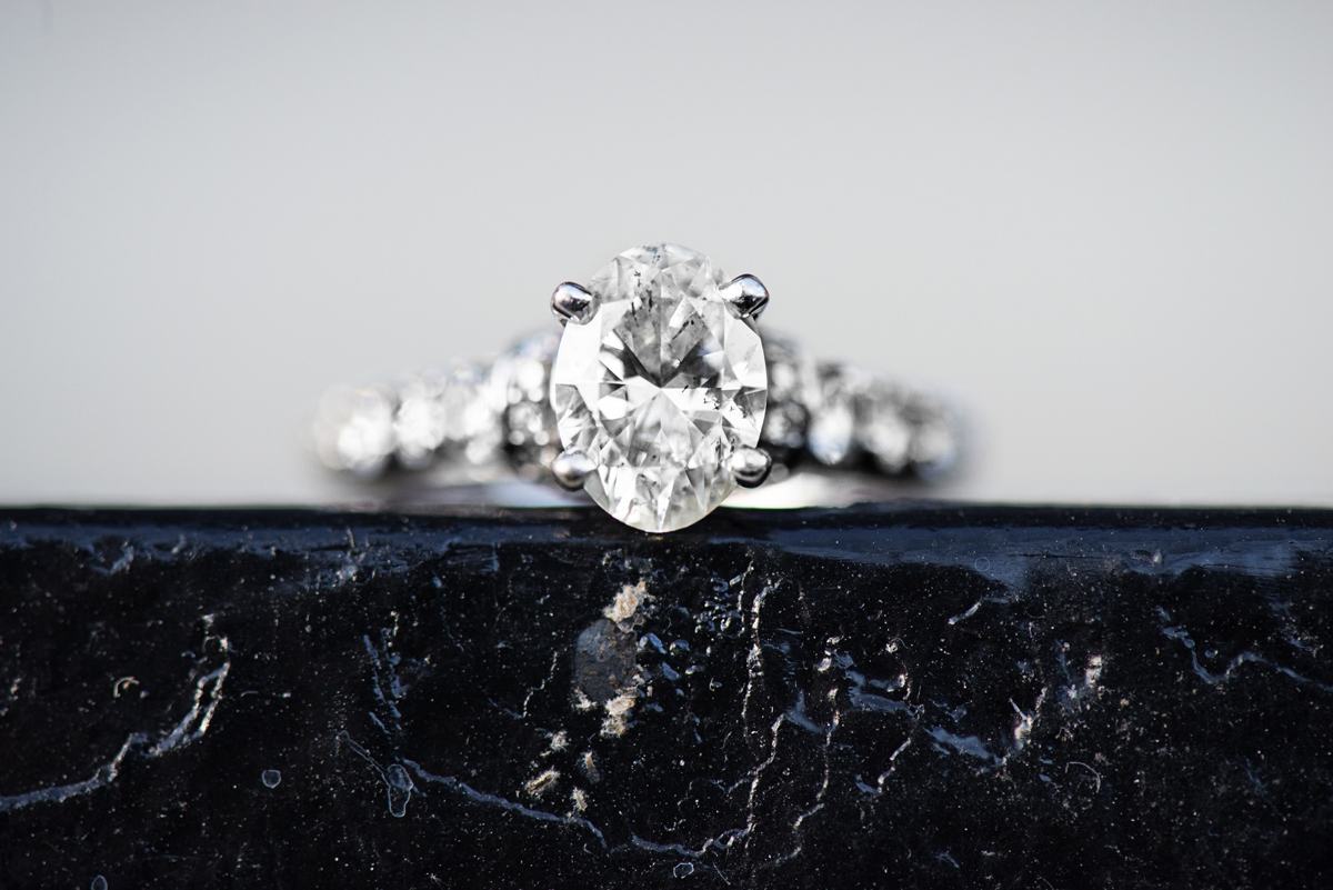 White Gold Engagement Ring