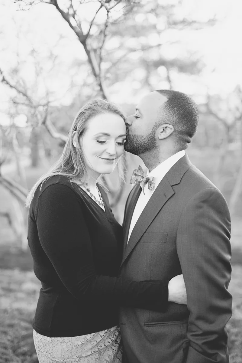 Old Town Alexandria Winter Engagement Session