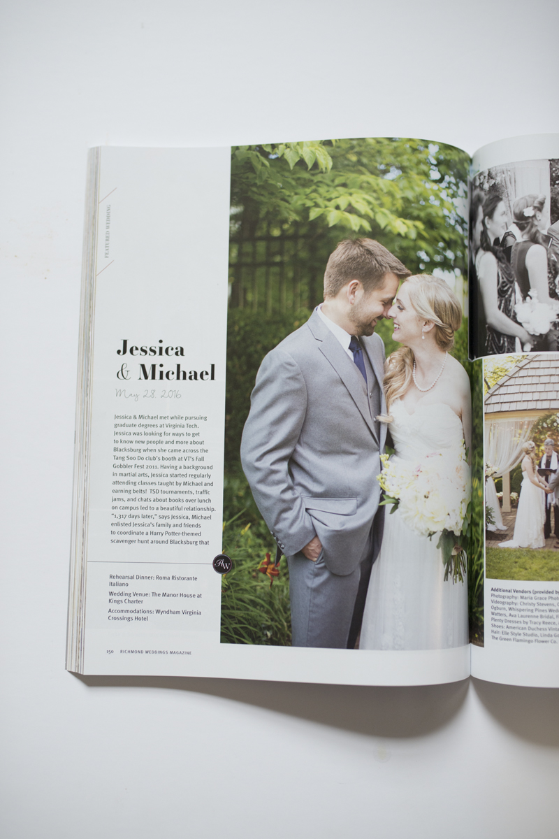 Richmond Weddings Magazine Feature