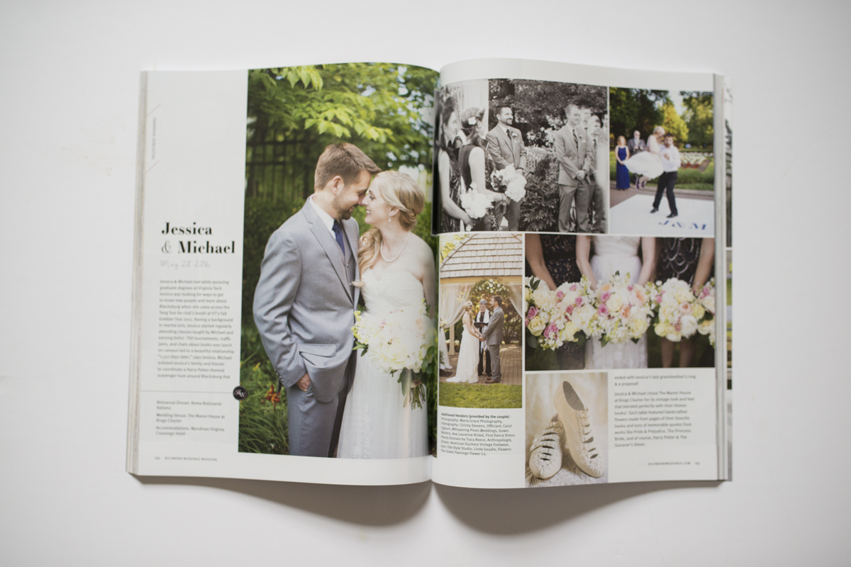Richmond Weddings Magazine Feature