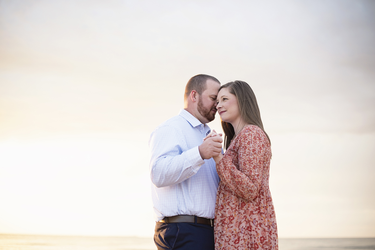 Virginia Beach Sunset Engagement Session