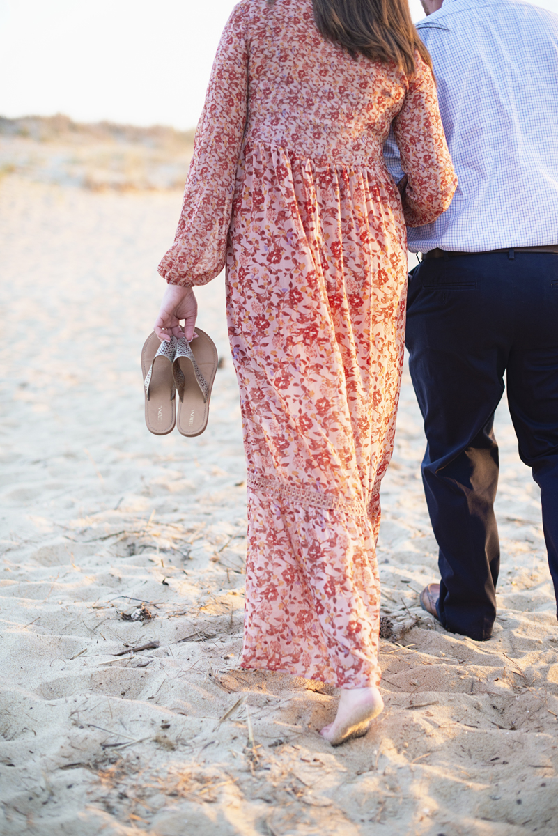 Virginia Beach Sunset Engagement Session