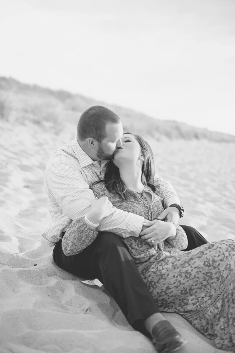 Virginia Beach Sunset Engagement Session