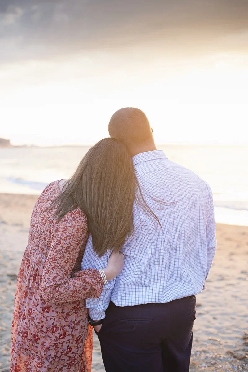 Virginia Beach Sunset Engagement Session