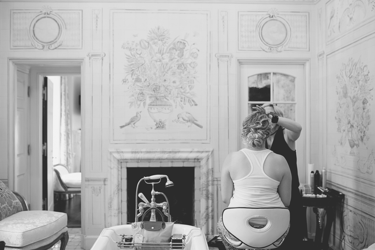 Albemarle Estate at Trump Winery Wedding | Bride Getting Ready
