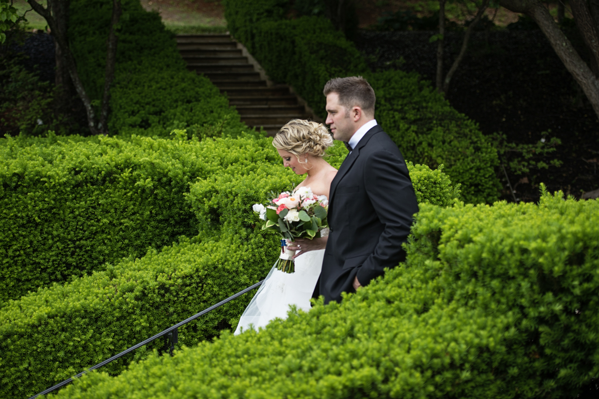 Albemarle Estate at Trump Winery Wedding | Bride and Groom Portraits