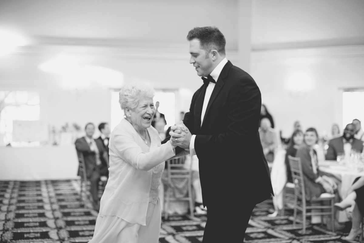 Albemarle Estate at Trump Winery Wedding | Groom and Grandma First Dance