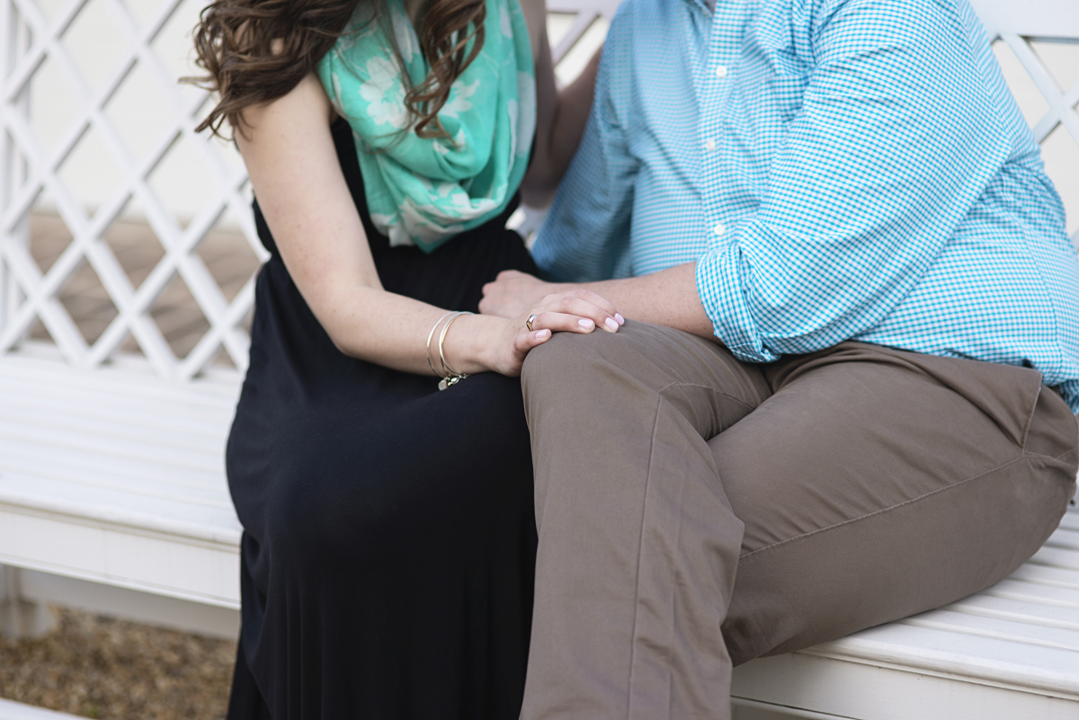 Colonial Williamsburg Spring Engagement Session with Yorkipoo