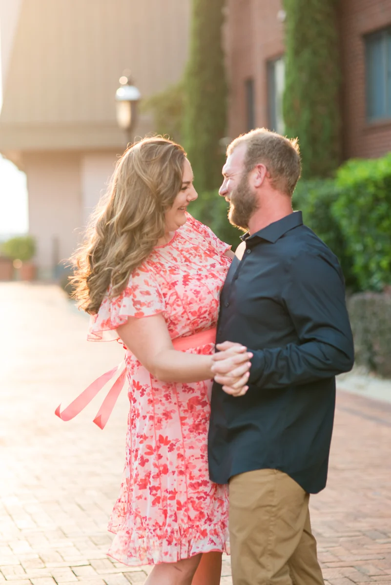 Downtown Norfolk Summer Engagement Session