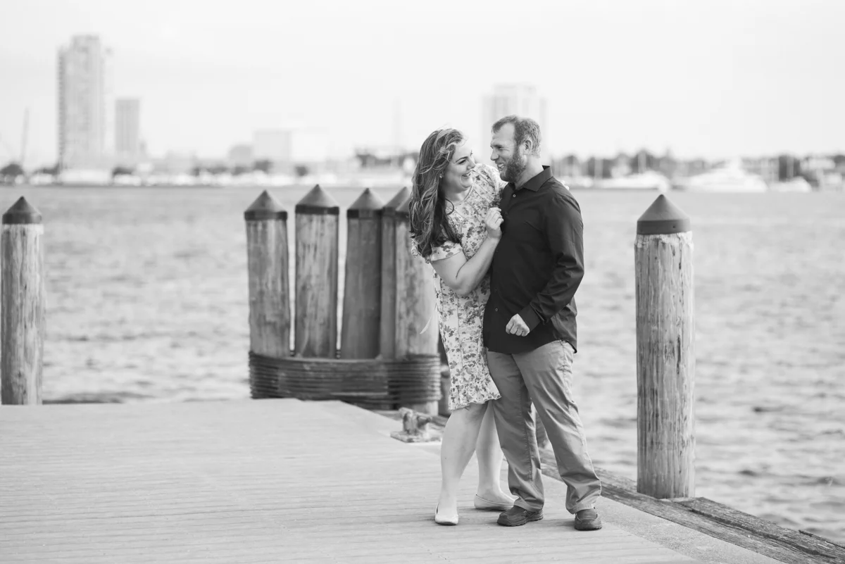 Downtown Norfolk Summer Engagement Session
