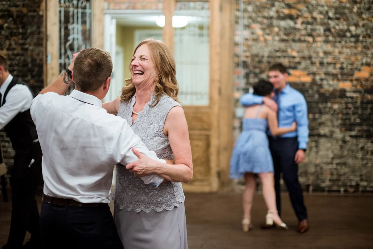 Elegant and Intimate Winery Wedding | Reception guests dancing