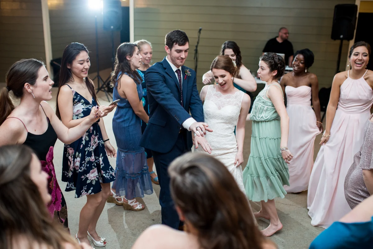 James Monroe Highland Wedding in Charlottesville | Wedding reception dancing