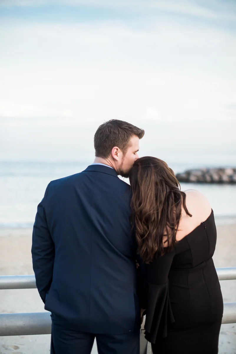 Elegant Waterfront Engagement Session