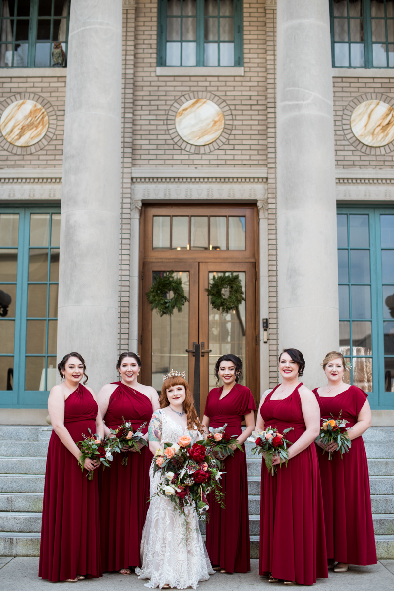 Vintage Winter Wedding at Historic Post Office | Hampton Wedding ...