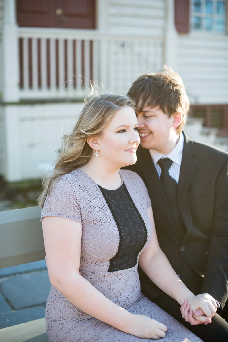 Black Tie Winter Anniversary Portraits