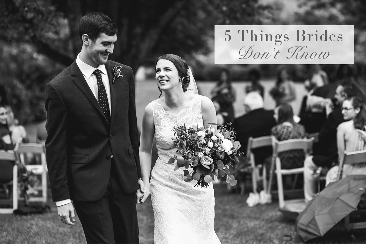 5 Things Brides Don't Know