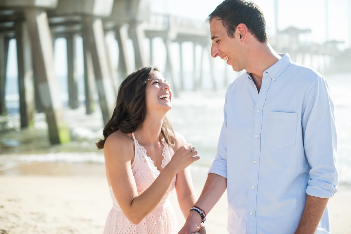 Fun Beach Engagement Photos in the Outer Banks, North Carolina