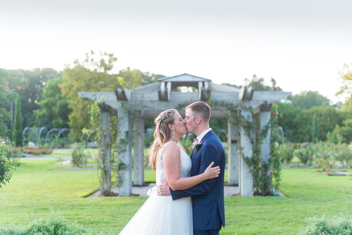 Bright Fall DIY Wedding | Bride and groom pictures