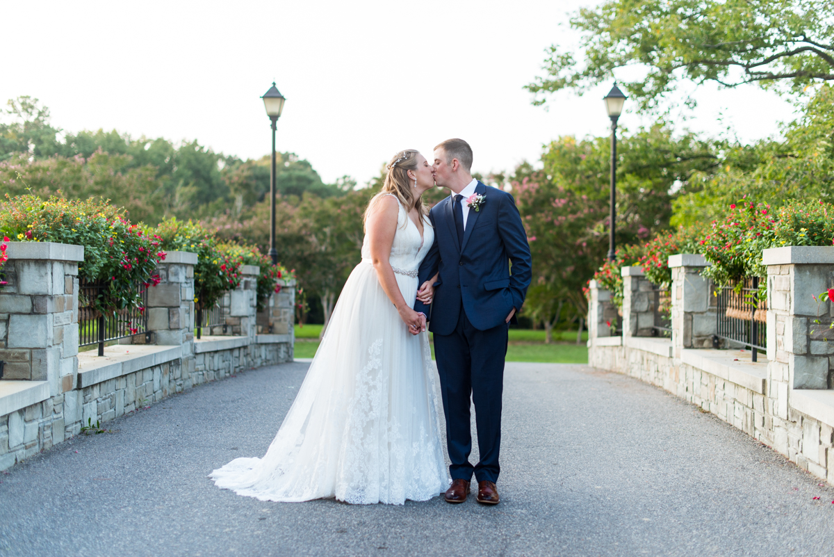 Bright Fall DIY Wedding | Bride and groom pictures