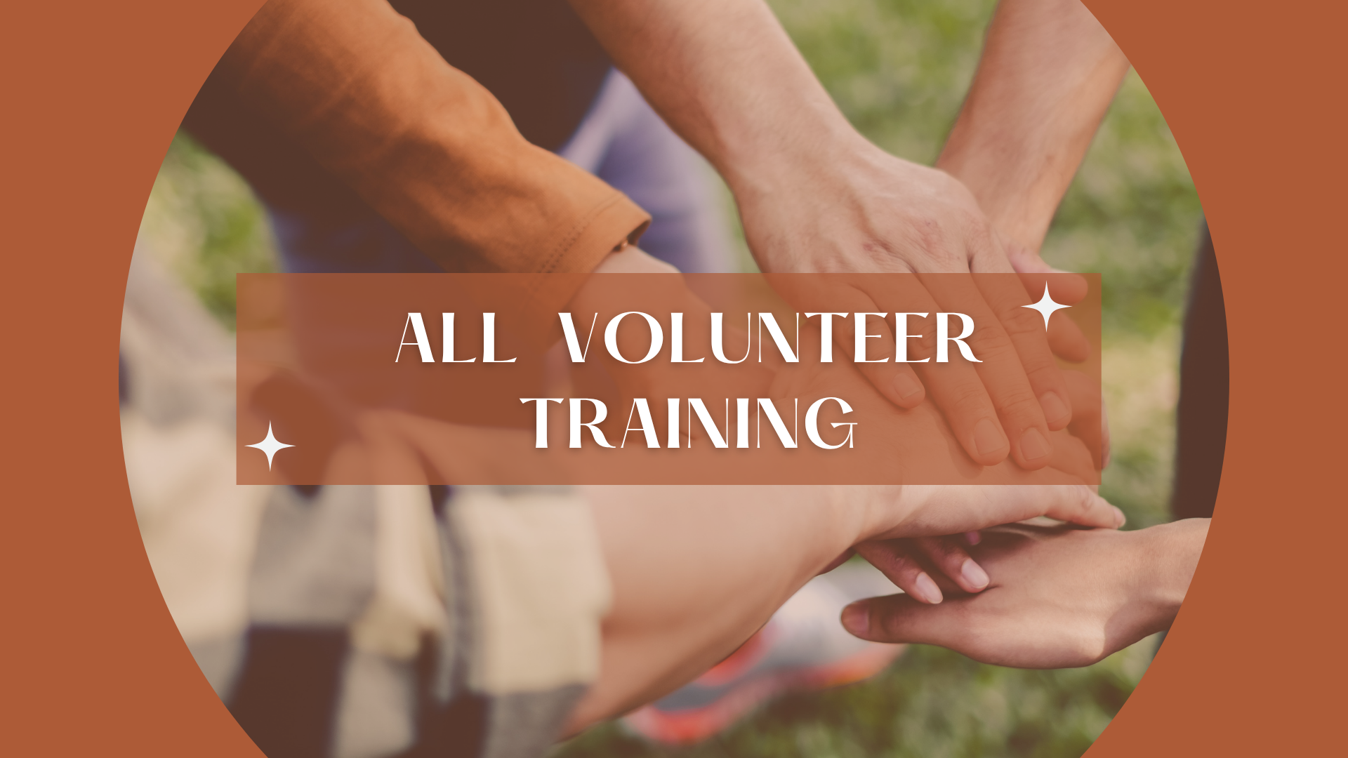 All Volunteer Training  