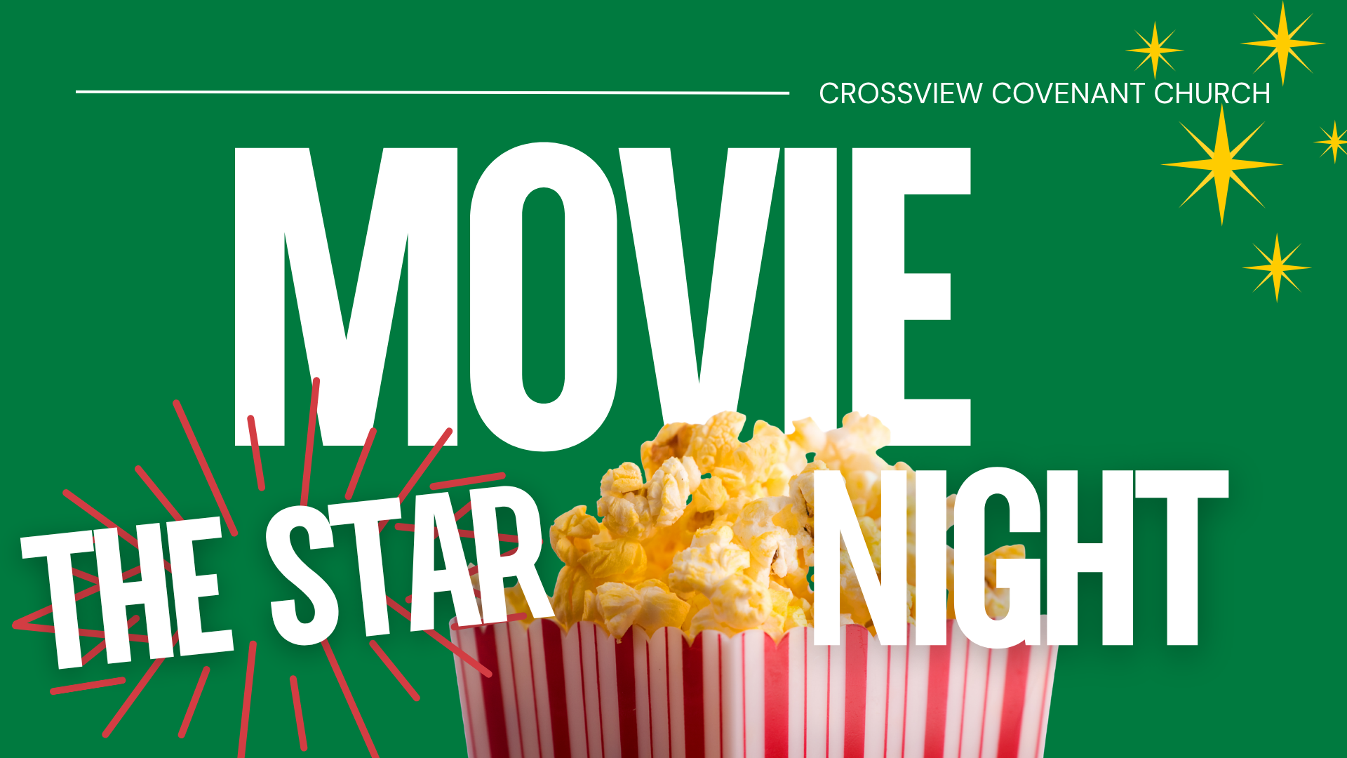 Movie Night for K-5th Grade  - The Star